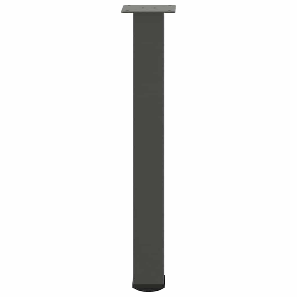 Noge za konzolni stol 4 kom. antracit 72-74 cm čelik