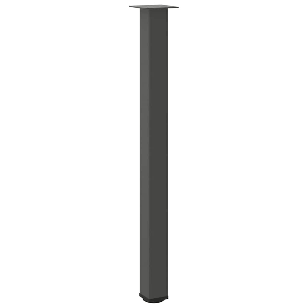 Noge za barski stol 4 kom. antracit 110-112 cm čelik