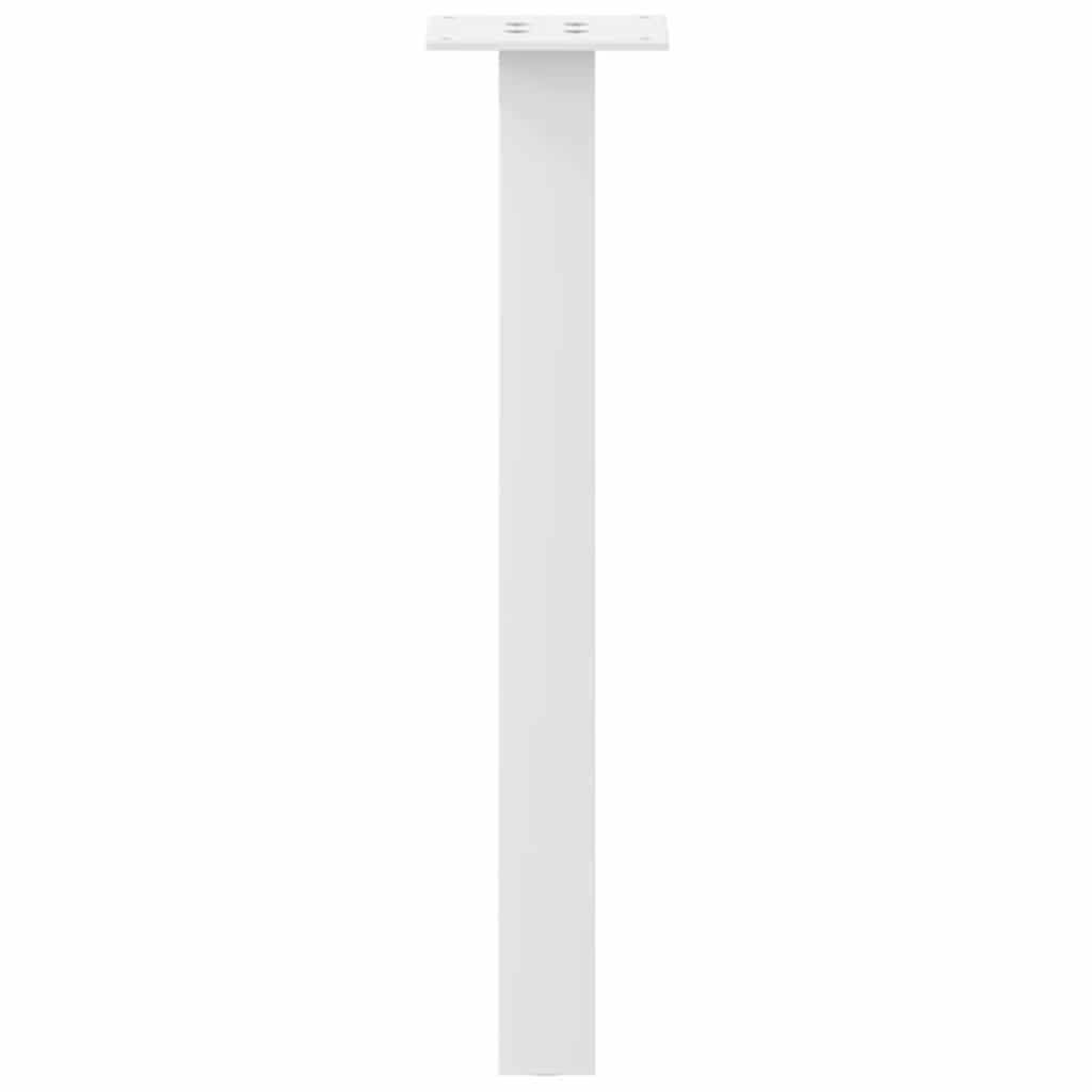 Noge za klub stolić 4 kom Bijele 30 cm Čelik