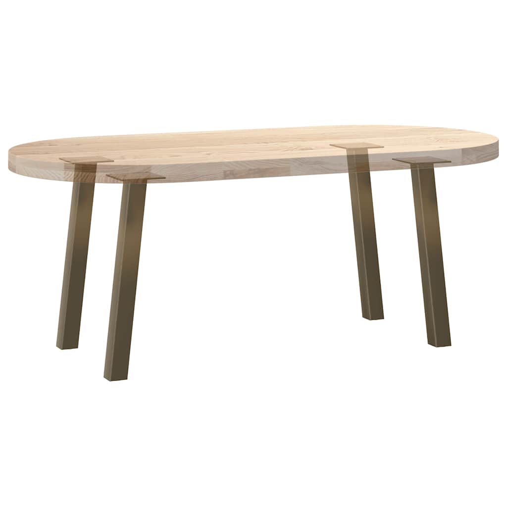 Noge za klub stolić 4 kom. Prirodni čelik 42 cm Čelik