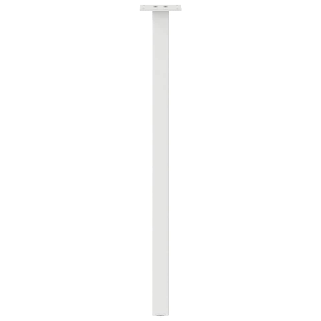 Noge za konzolni stol 4 kom Bijele 72 cm Čelik Bijela 72 cm (40 mm)