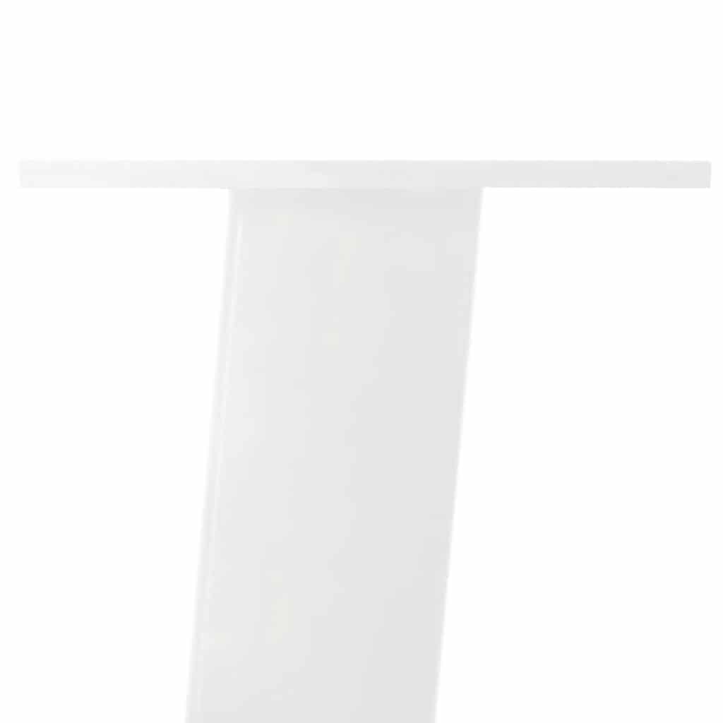 Noge za konzolni stol 4 kom Bijele 72 cm Čelik Bijela 72 cm (40 mm)