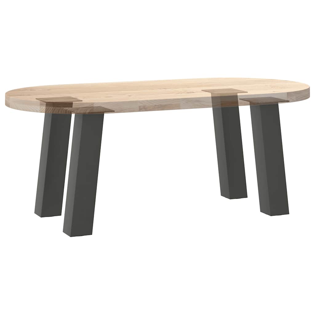 Noge za klub stolić 4 kom antracit 42 cm čelik