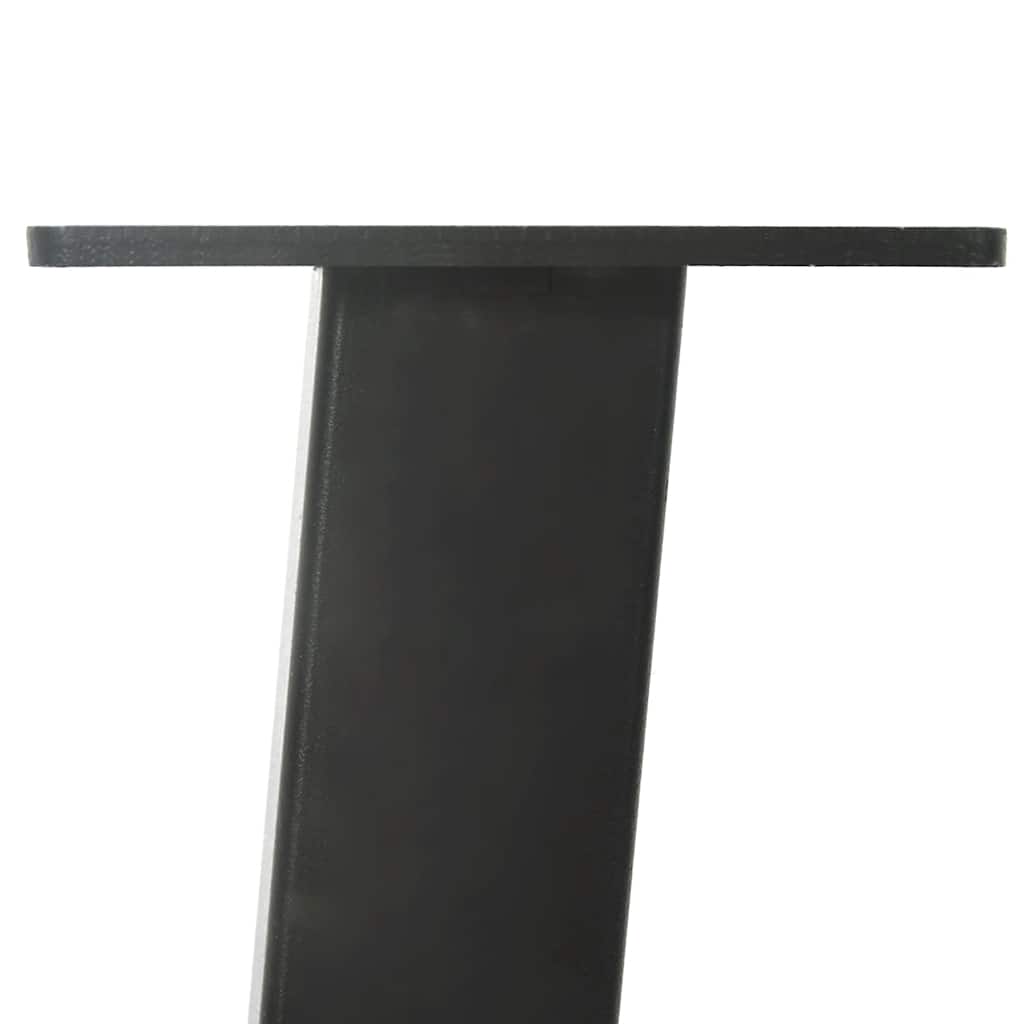 Noge za klub stolić 4 kom antracit 42 cm čelik