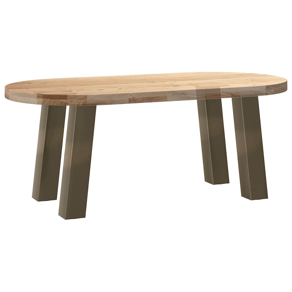 Noge za klub stolić 4 kom. Prirodni čelik 42 cm Čelik
