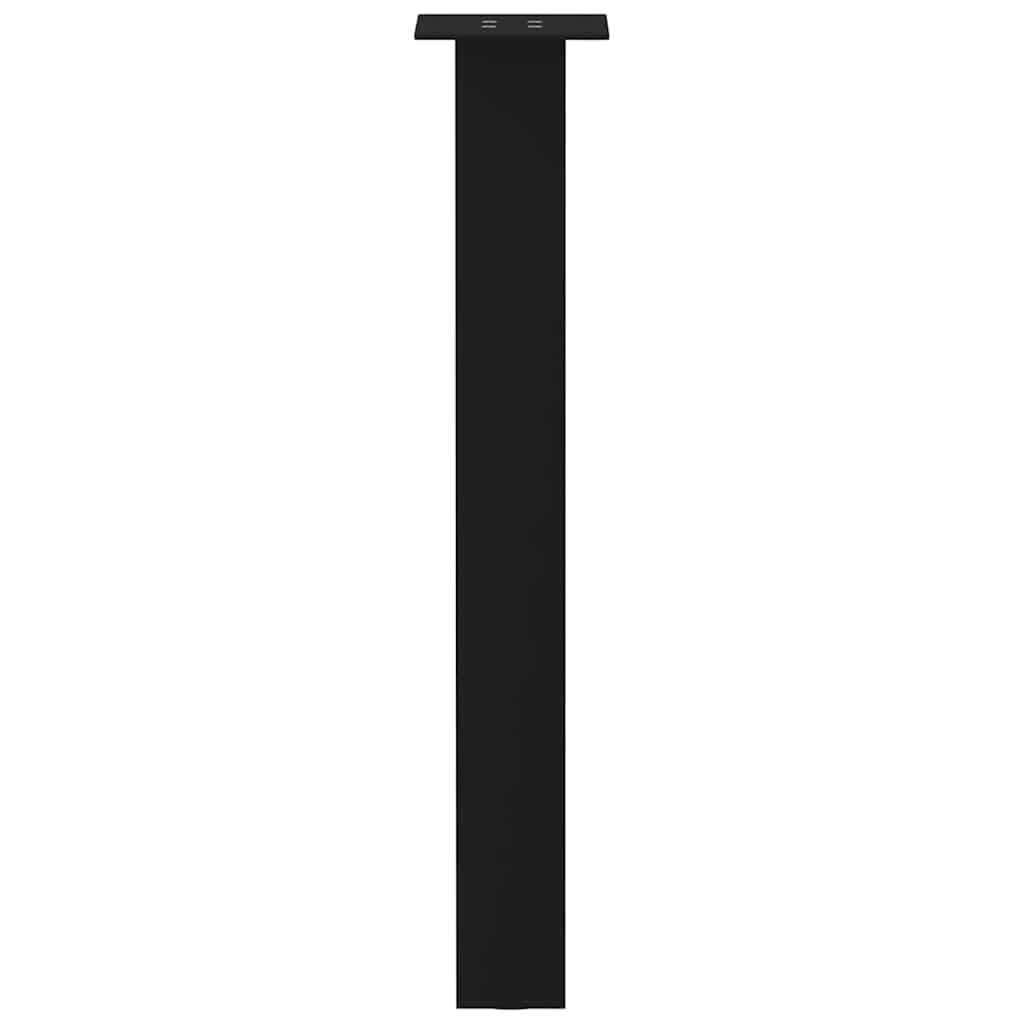 Noge za konzolni stol 4 kom Crne 72 cm Čelične