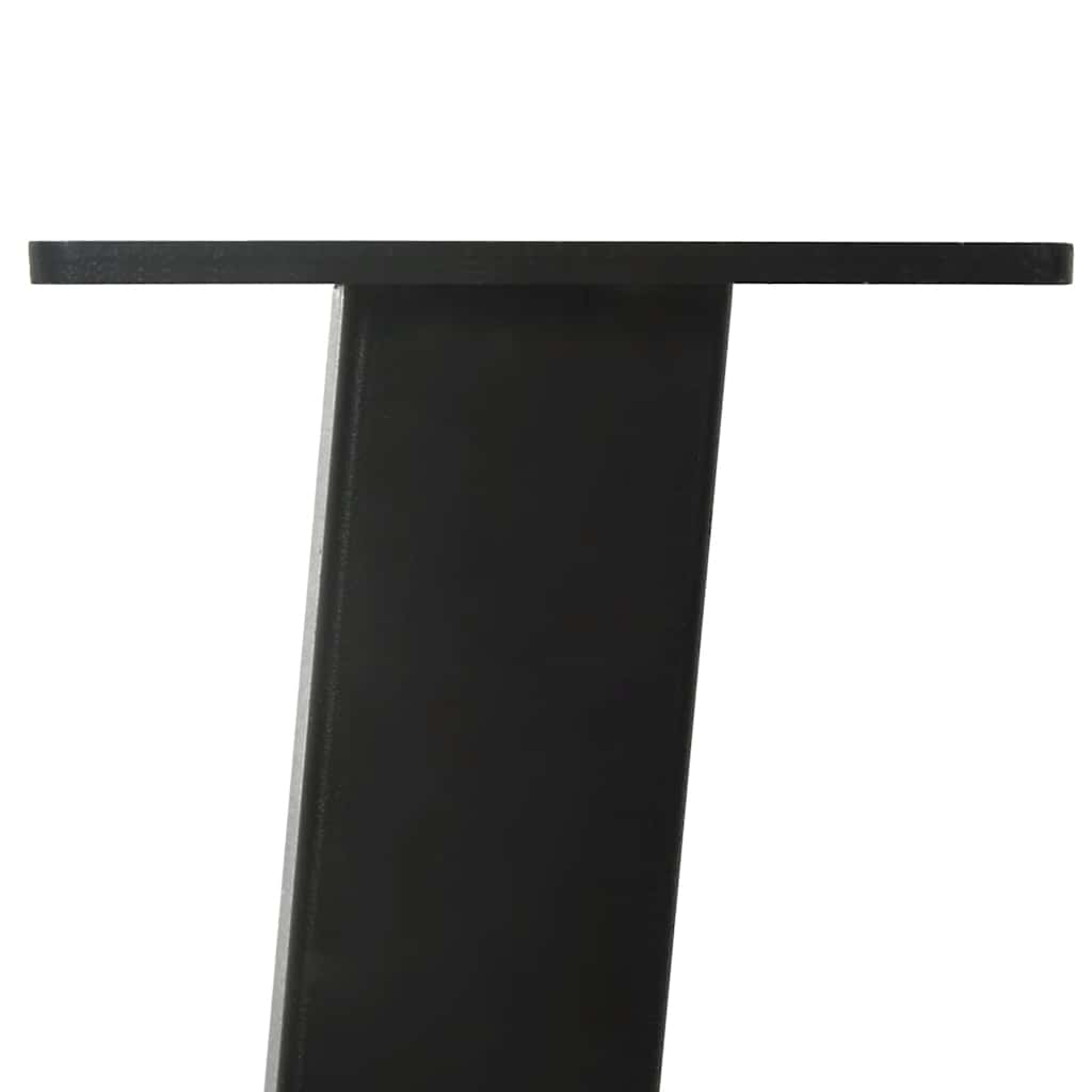 Noge za konzolni stol 4 kom Crne 72 cm Čelične