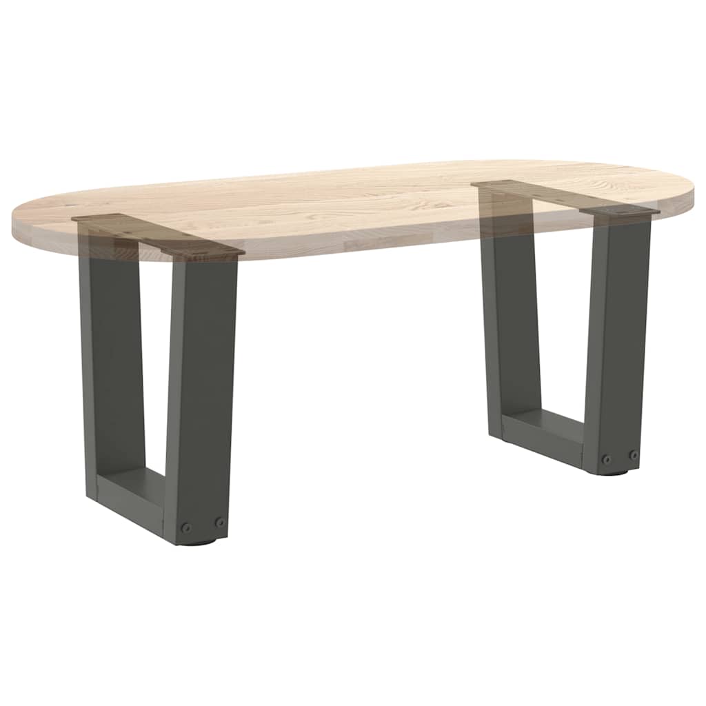 Noge za klub stolić V-oblika 2 kom antracit 40 x (30-31,3) cm čelik