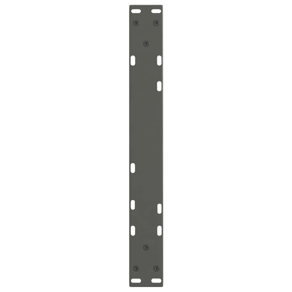 Noge za klub stolić V-oblika 2 kom antracit 50 x (42-43,3) cm čelik