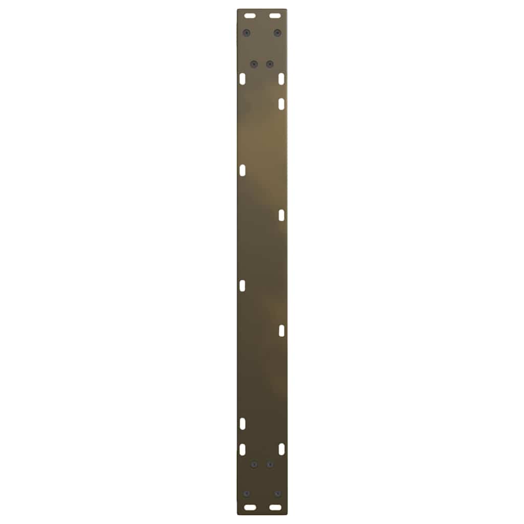 Noge za blagovaonski stol V-oblik 2 kom Prirodni čelik 90 x (72-73,3) cm Čelik