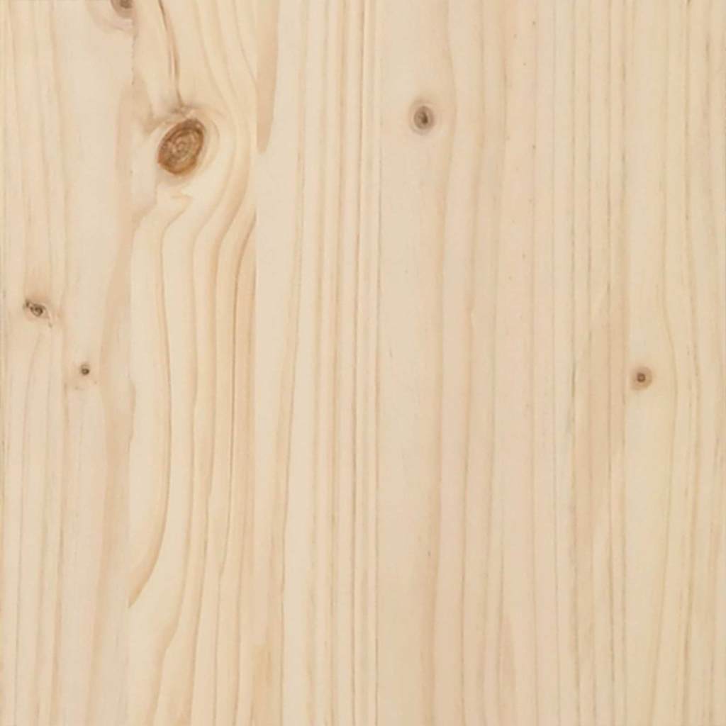Vanjska klupa Prirodna 119 x 37 x 47 cm Masivno drvo bora