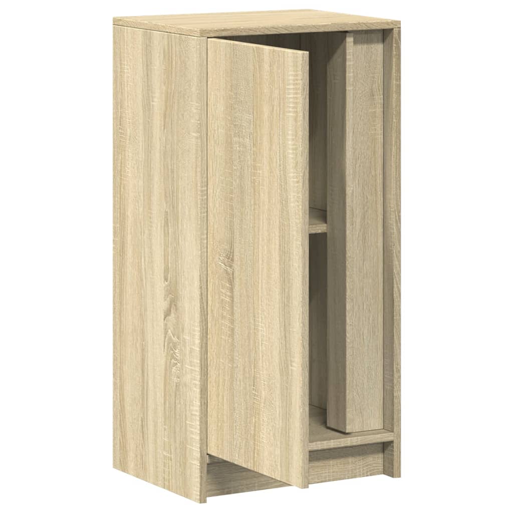 Komoda s LED boja hrasta sonome 42,5x34x85 cm konstruirano drvo