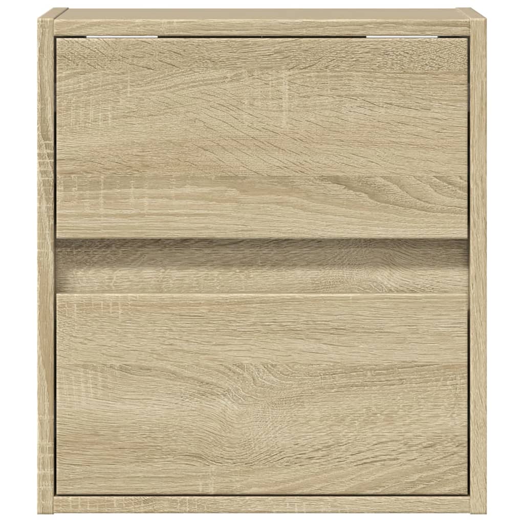 Zidni TV ormarići LED 2 kom boja hrasta sonome 41x31x45 cm
