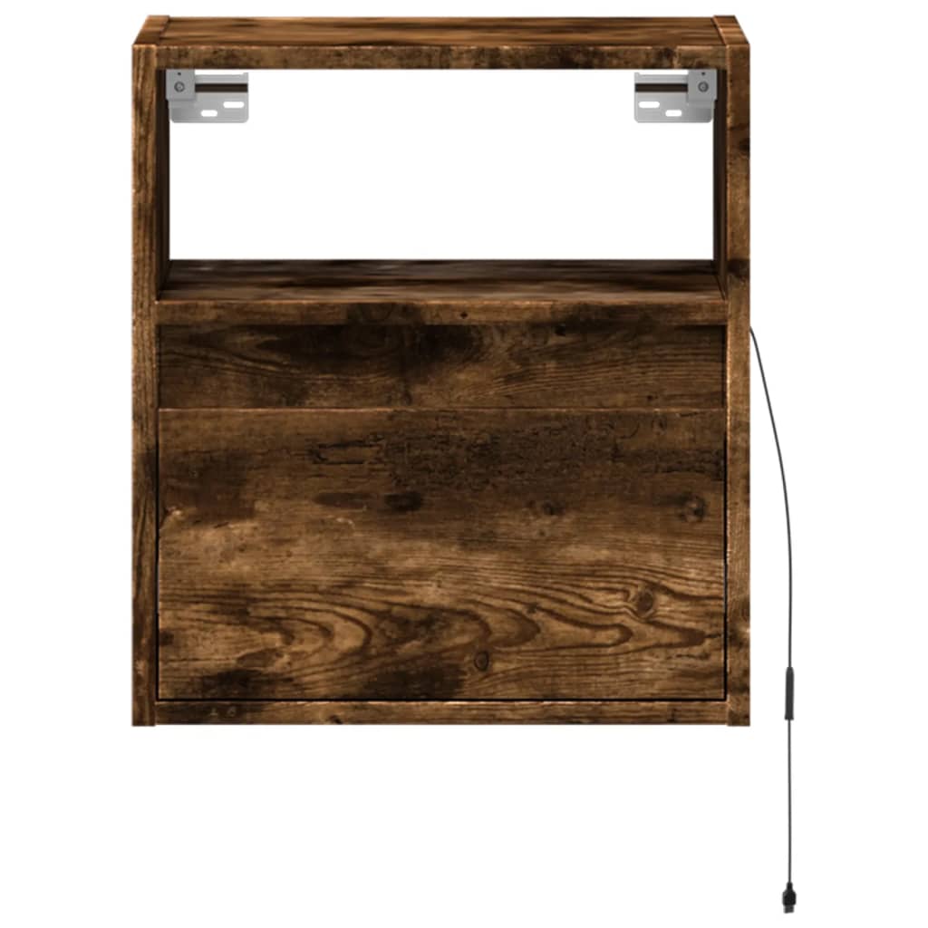 Zidni TV ormarići LED 2 kom boja hrasta 41x31x45 cm
