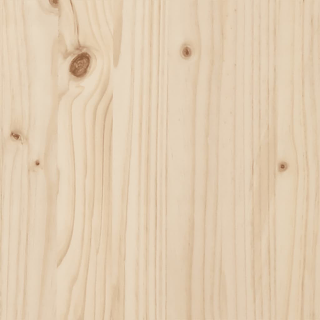 Okvir kreveta s uzglavljem 90 x 200 cm od masivne borovine