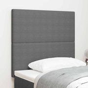 LED glava kreveta Svijetlo siva 90 cm Kordura tekstil