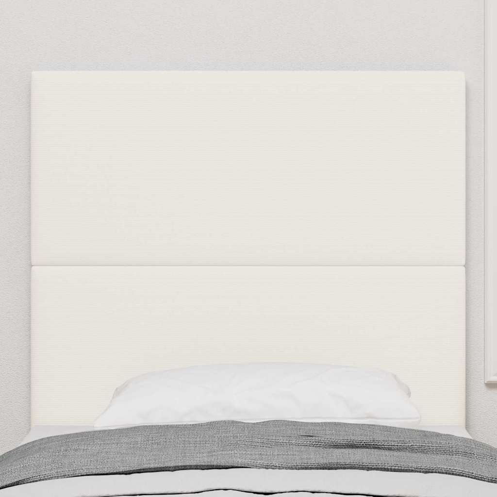 LED glava kreveta s LED trakama Krema 100 cm Kordura tekstil