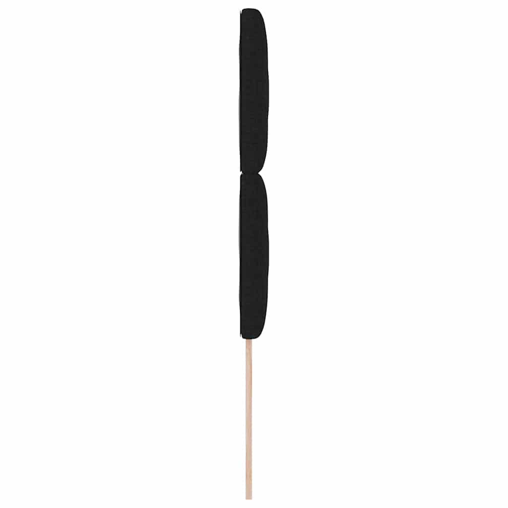 LED glava kreveta Crna 90 cm tkanina