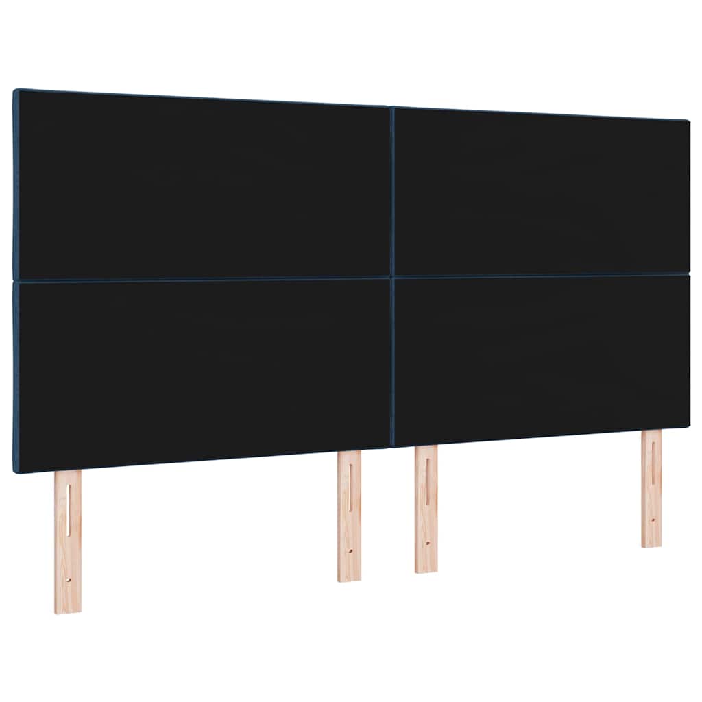 LED glava kreveta Svijetlo siva 180 cm tkanina