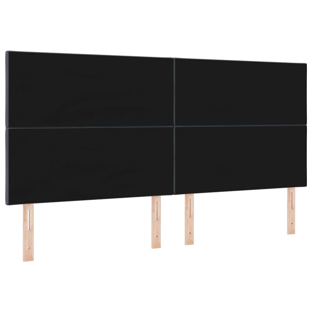 LED glava kreveta Tamno siva 200 cm Baršun
