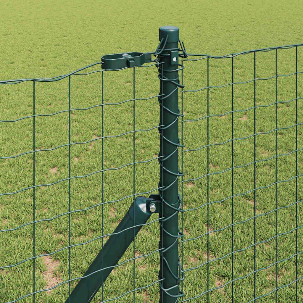 Stup za ogradu 26 pcs Zelena 3,2 x 3,2 x 190 cm