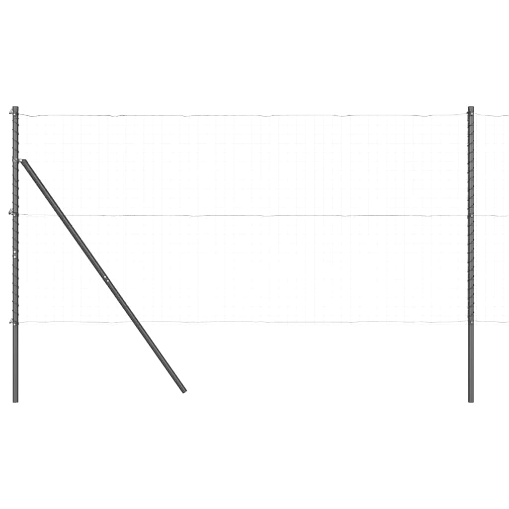 Stup za ogradu 26 pcs Siva 3,2 x 3,2 x 170 cm