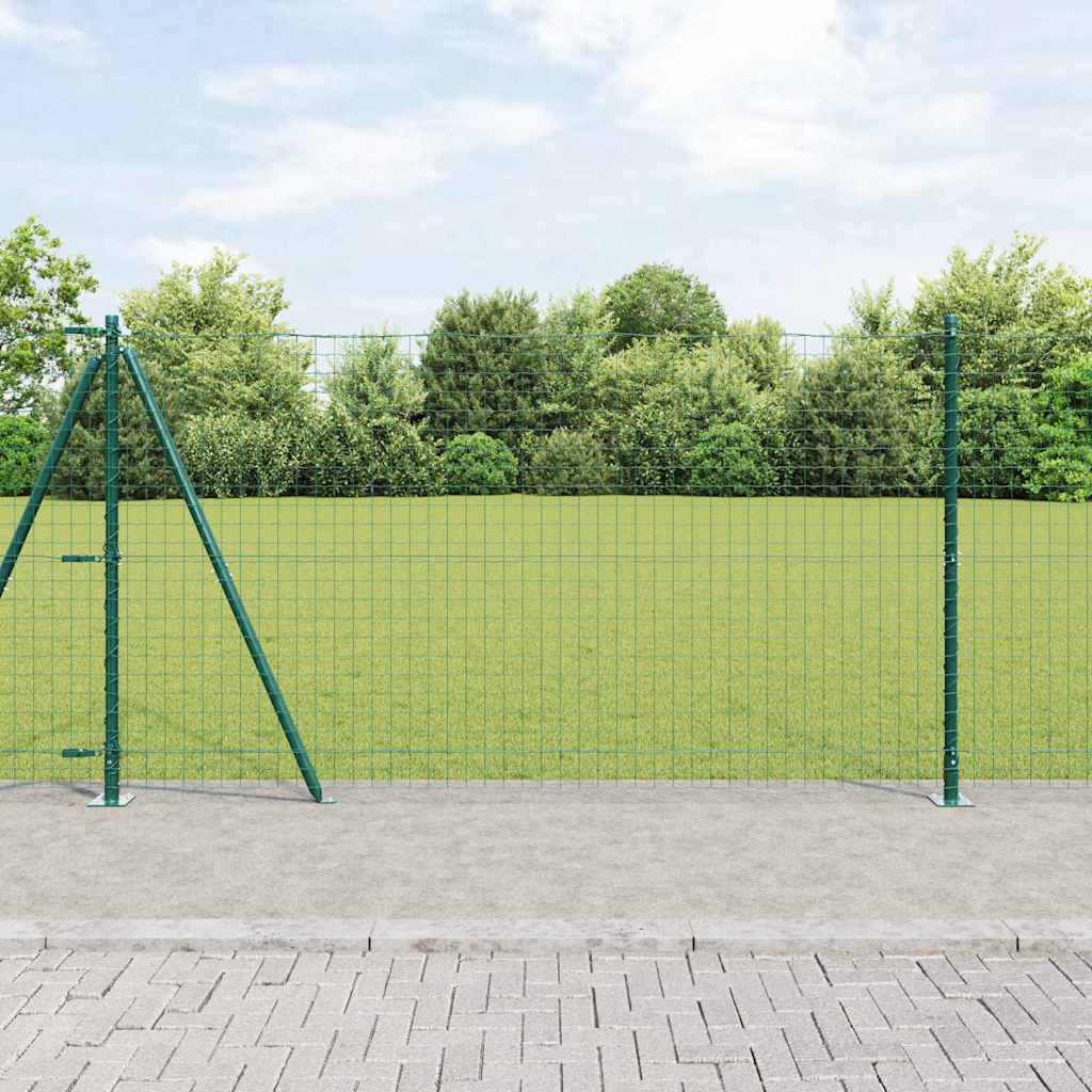 Stup za ogradu 26 pcs Siva 3,2 x 3,2 x 150 cm