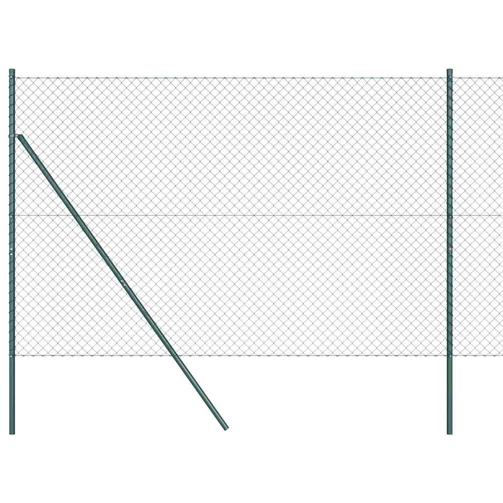 Temeljna zavarena žičana ograda 10 x 1,6 m Zelena Mreža