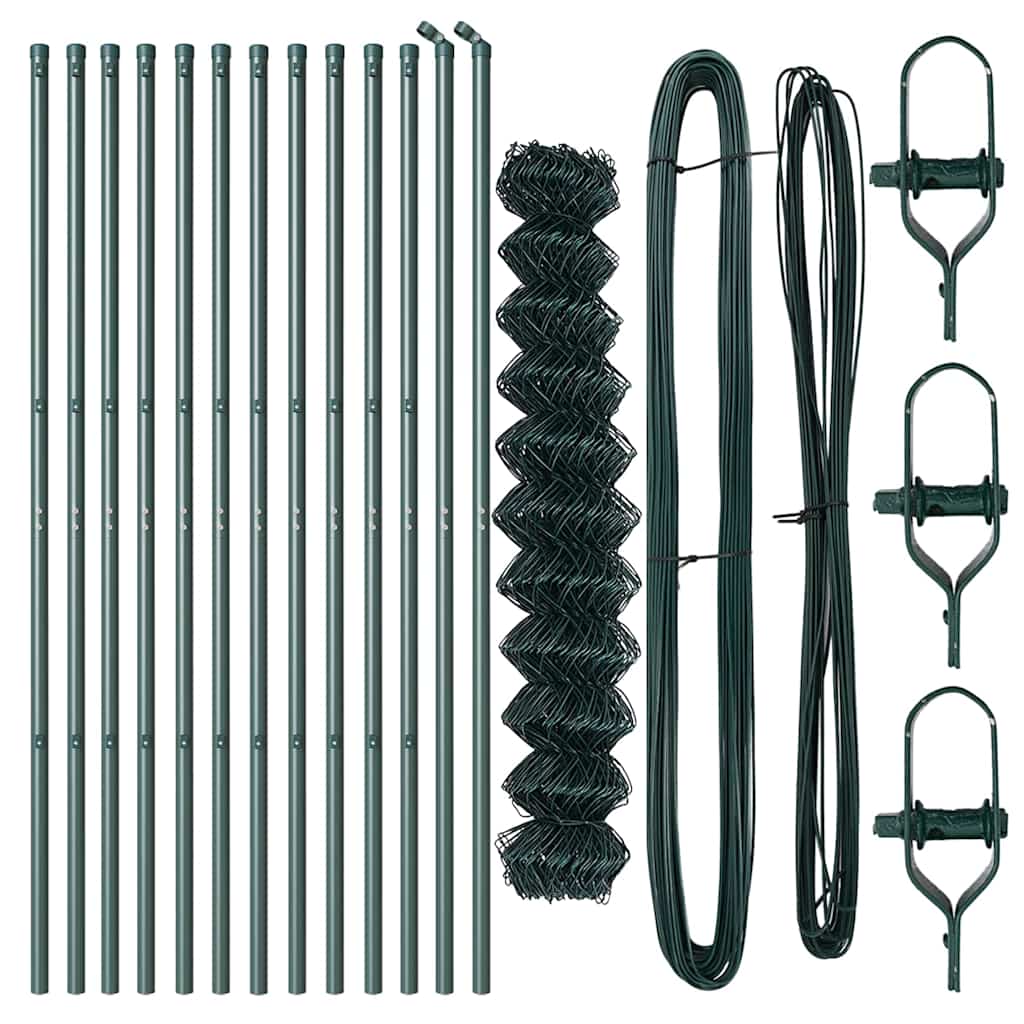 Stup za ogradu Zelena 1 x 25 m (60 x 60 mm mreža) Čelik