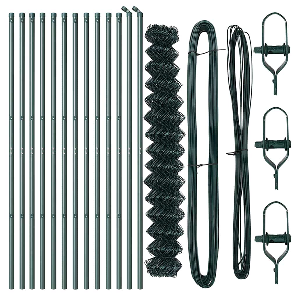 Stup za ogradu Zelena 1,5 x 25 m (60 x 60 mm mreža) Čelik