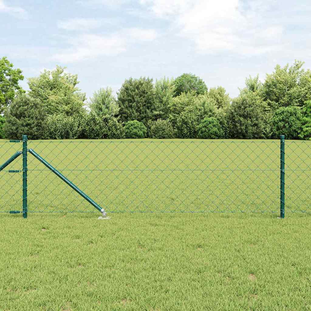 Stup za ogradu Zelena 0,8 x 25 m (mreža 60 x 60 mm) Čelik