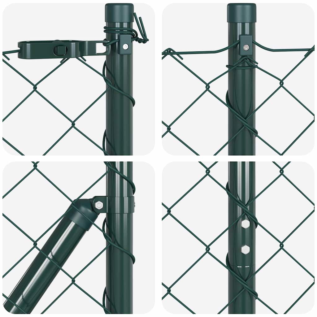 Stup za ogradu Zelena 1,5 x 25 m (60 x 60 mm mreža) Čelik