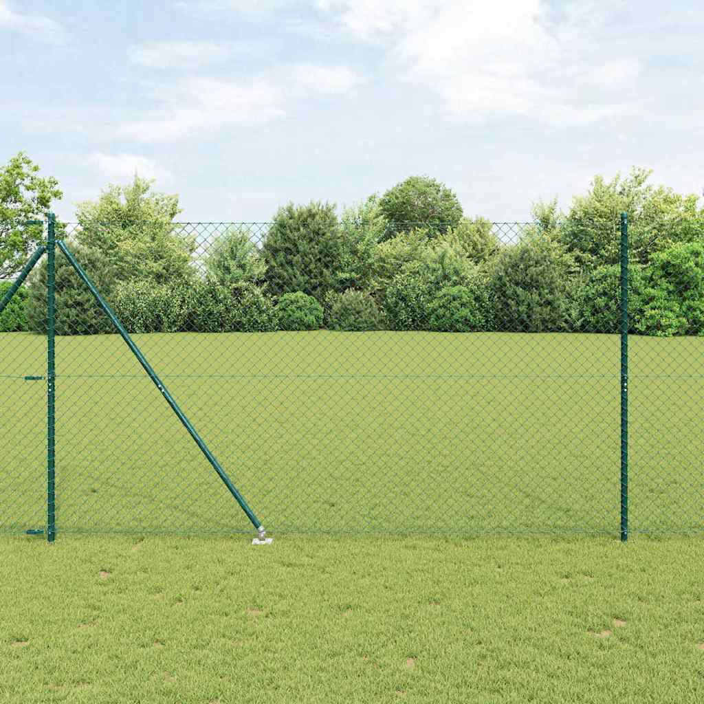 Stup za ogradu Zelena 1,5 x 25 m (60 x 60 mm mreža) Čelik
