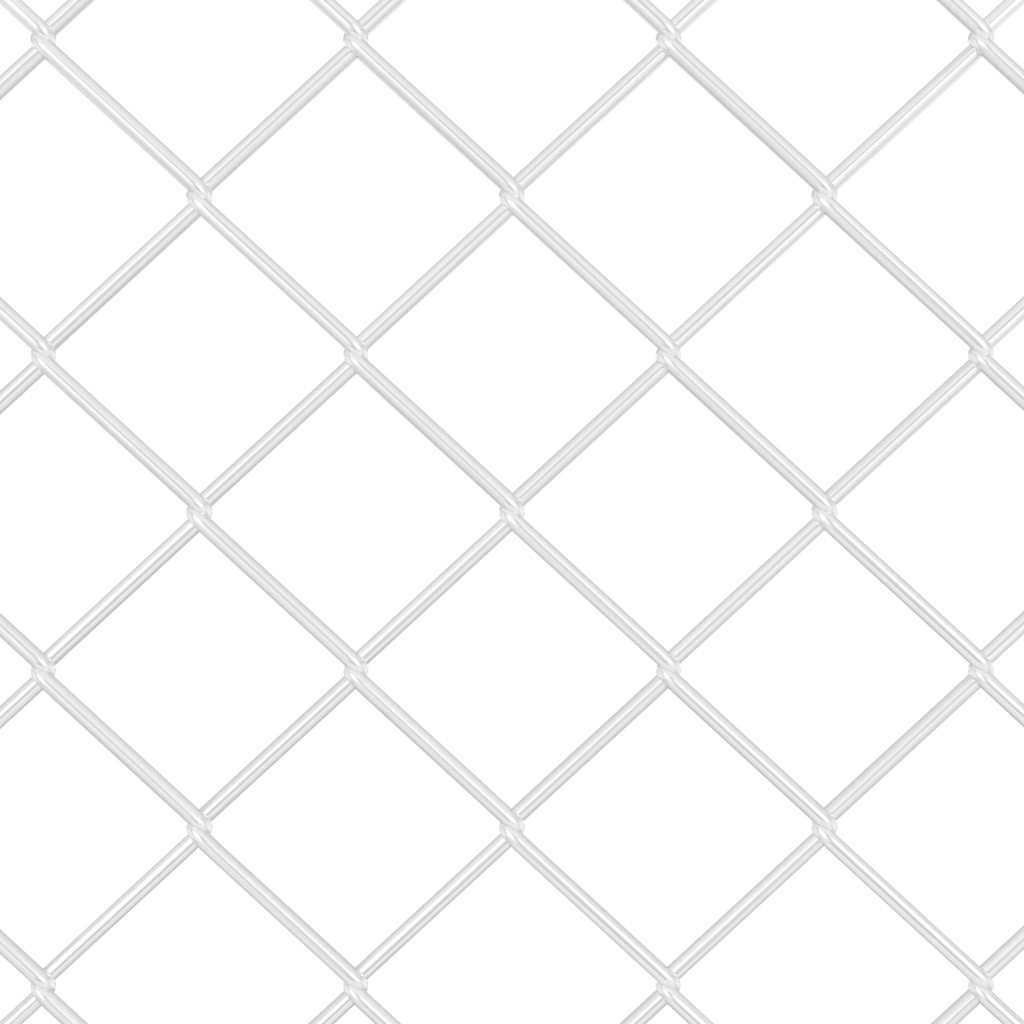 Stup za ogradu Srebrno 10 x 1,6 m (60 x 60 mm mreža) Čelik
