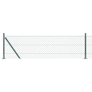 Ograde od lanca s betonskom podlogom 10 x 0,6 m Zelena Mreža