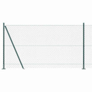 Ograde od lanca s betonskom podlogom 10 x 1,2 m Zelena Mreža