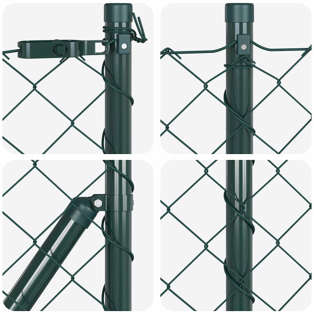 Stup za ogradu Zelena 0,8 x 25 m (mreža 60 x 60 mm) Čelik