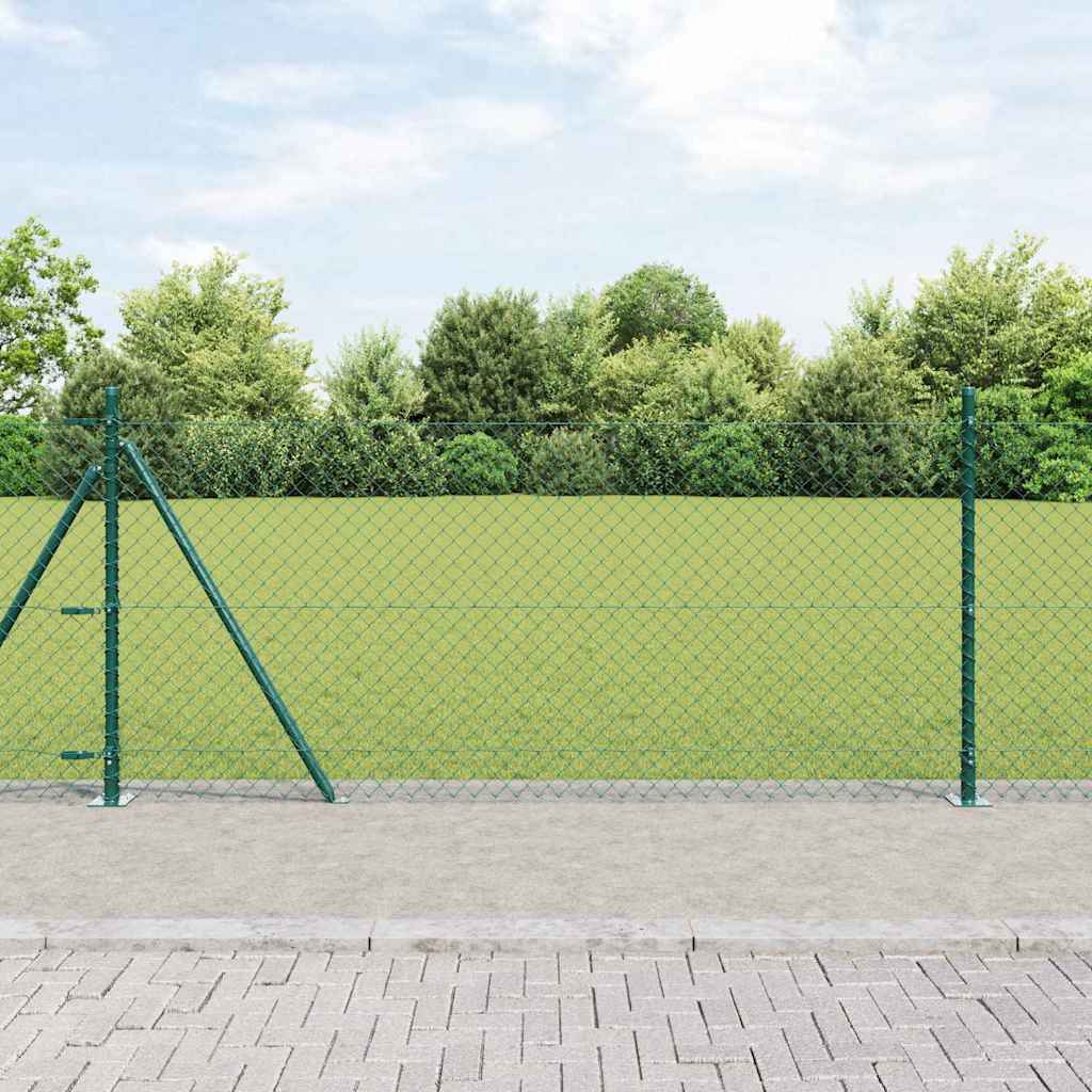 Stup za ogradu Zelena 1 x 25 m (60 x 60 mm mreža) Čelik
