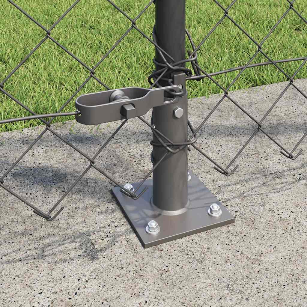 Zavareno žičano ogradno mreža s betonskom podlogom 10 x 1,2 m