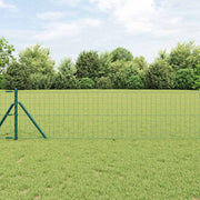 Euro Ograđivanje Ukop 10 x 0,6 m Čelik premazan PVC-om Zelena