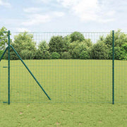 Euro Ograđivanje Ukop 10 x 1,6 m Čelik premazan PVC-om Zelena