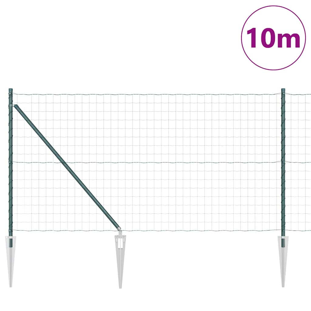Zavareno žičano ograđivanje s bodljama 10 x 1,0 m (Š x V)