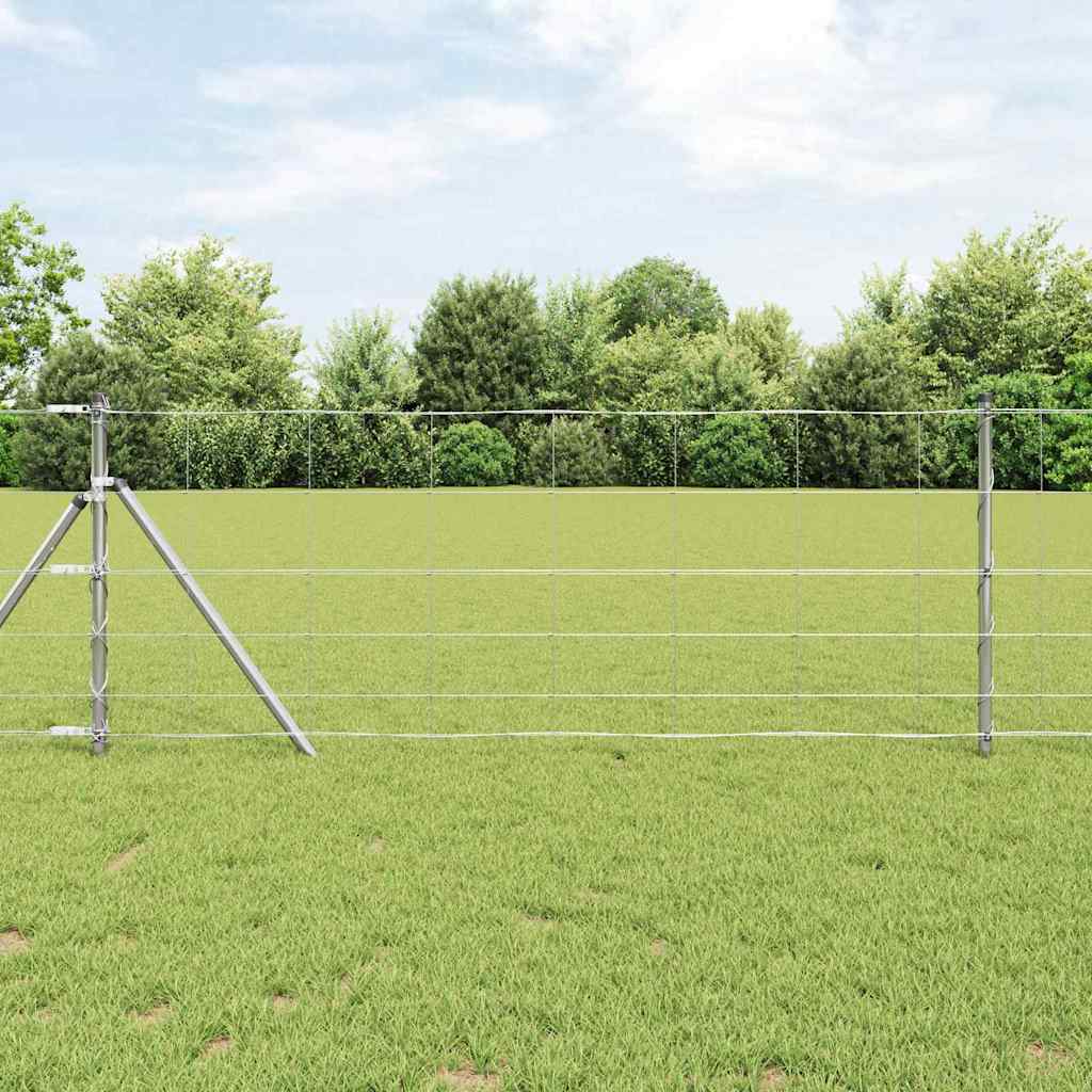 Temeljna zavarena žičana ograda 25 x 0,8 m (Š x V)