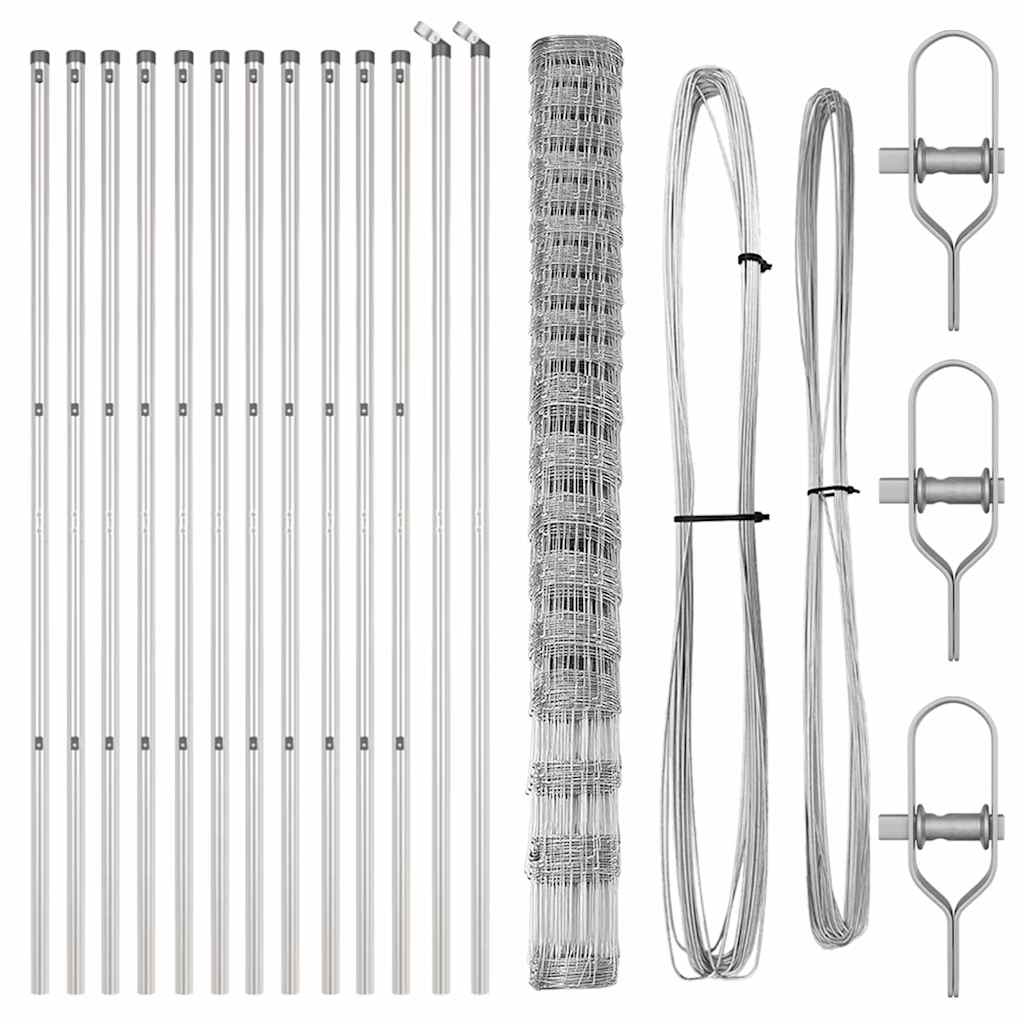 Stup za ogradu Galvanizirano 25 x 1 m Čelik