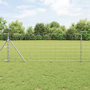 Temeljna zavarena žičana ograda 50 x 0,8 m Pocinčani čelik