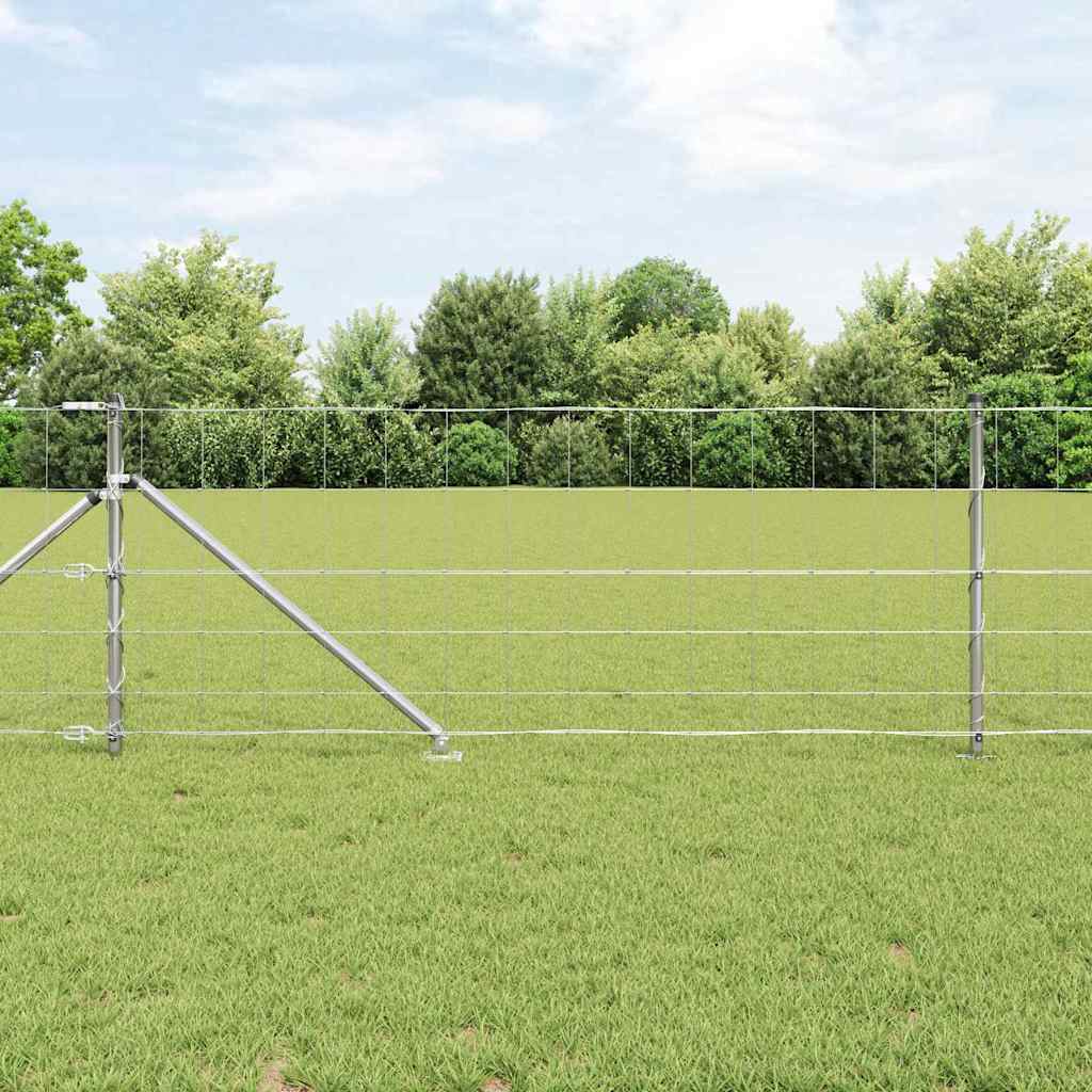 Stup za ogradu Galvanizirano 25 x 0,8 m Čelik