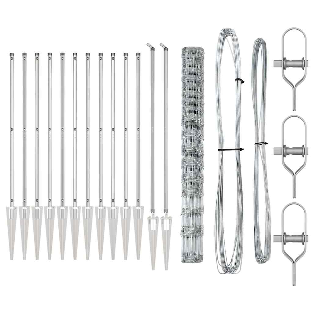 Stup za ogradu Galvanizirano 50 x 1,5 m Čelik