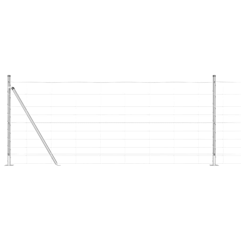 Stup za ogradu Galvanizirano 25 x 1 m Čelik