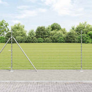Zavareno žičano ogradno mreža s betonskom podlogom 25 x 1,4 m