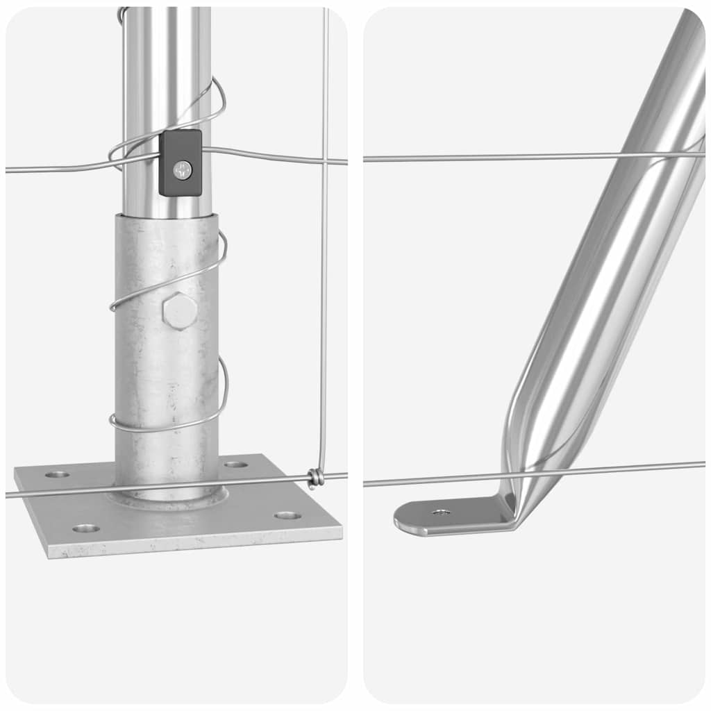 Stup za ogradu Galvanizirano 25 x 1,5 m Čelik